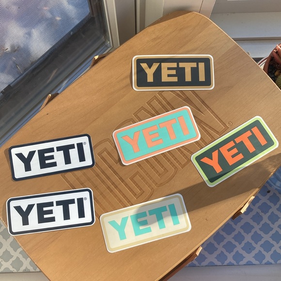 Yeti Stickers for Tumblers (6) - Picture 4 of 4